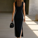 Aldona | Robe Maxi Côtelée