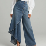 Audrey | Jean effet drapé