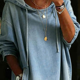 Lou | Sweat à capuche en jean