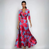 Eliana | Élégante Robe A-Line Fleurie