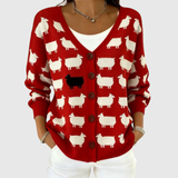 Cardigan en Maille Douce à Boutons