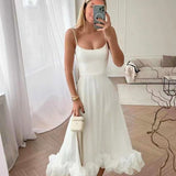 Eliana | Robe Longue Élégance Volantée