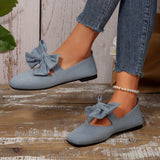 Andréa | Ballerines à grand nœud