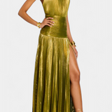 Robe Maxi Éclat Doré