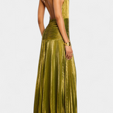 Robe Maxi Éclat Doré