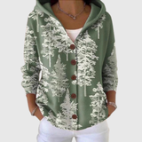 Cardigan Confortable à Capuche en Maille