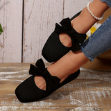 Andréa | Ballerines à grand nœud