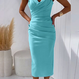 Aurora | Robe Drapée Flatteuse