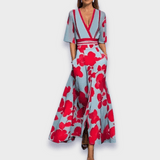 Eliana | Élégante Robe A-Line Fleurie
