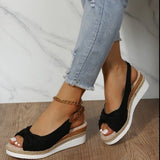 Candy | Sandales Orthopédiques Peep-Toe Espadrille
