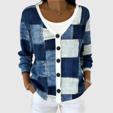 Cardigan en Maille Douce et Confortable à Boutons