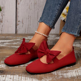 Andréa | Ballerines à grand nœud