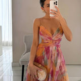 Elara | Robe Maxi Élégance Florale