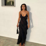 Eila | Robe Maxi avec Volants