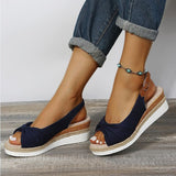Candy | Sandales Orthopédiques Peep-Toe Espadrille
