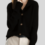 Claire | Cardigan en Cachemire au Style Rétro