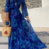 Luna | Robe Maxi à Imprimé Floral