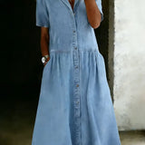 Élodie | Robe en jean