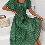 Robe Élégante Pois Élisa