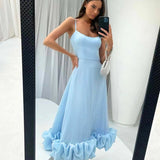 Eliana | Robe Longue Élégance Volantée