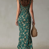Robe Élégante Décolleté Bohémien Giada