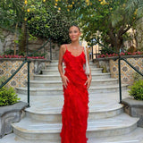 Eila | Robe Maxi avec Volants