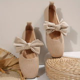 Andréa | Ballerines à grand nœud