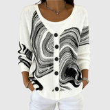 Cardigan en Maille Douce à Boutons