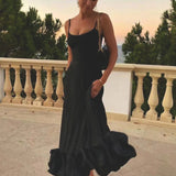 Eliana | Robe Longue Élégance Volantée
