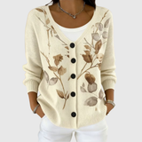 Cardigan en Maille Douce à Boutons
