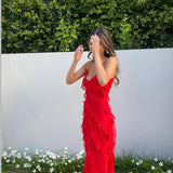 Eila | Robe Maxi avec Volants