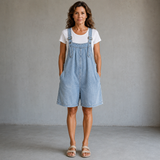 Theresa | Salopette courte en jean