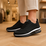 SanoWalk Chaussures Orthopédiques - Totalement Noir