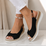 Candy | Sandales Orthopédiques Peep-Toe Espadrille