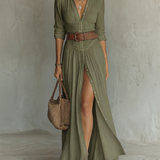 Élise | Robe Maxi Fluide Élégante