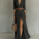 Élise | Robe Maxi Fluide Élégante