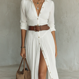 Élise | Robe Maxi Fluide Élégante