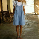 Theresa | Salopette courte en jean