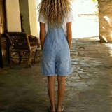 Theresa | Salopette courte en jean