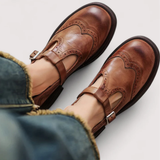 Brigitte | Babies perforées style brogue