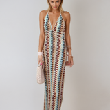 Naama-Lee | Robe Maxi Sans Dos avec Décolleté en V