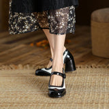 Yvonne | Babies en cuir de mouton