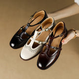 Martina | Babies en cuir de vachette
