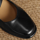 Sandra | Chaussures en cuir de vachette