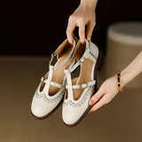 Martina | Babies en cuir de vachette