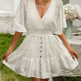 Carole - Robe Bohémienne en Dentelle