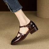 Martina | Babies en cuir de vachette