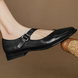 Sandra | Chaussures en cuir de vachette