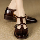Martina | Babies en cuir de vachette