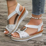 Lizzy | Sandales Compensées Espadrille Glamour